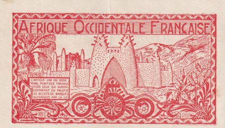 B A O 50 centimes - Forteresse - ND (1944)