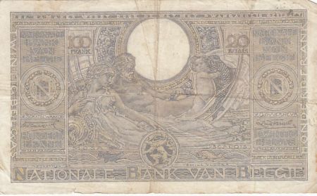 Belgique 100 francs - Elisabeth et Albert - 02-03-1934 - Série V.717