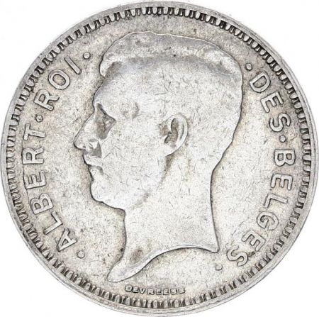 Belgique 20 Francs Albert I - Armoiries 1934