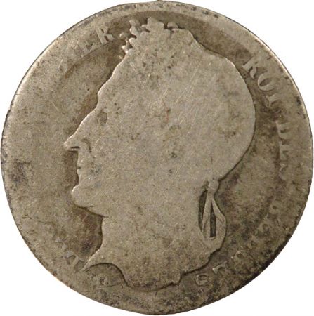 Belgique Belgique, Léopold I - 1/2 Franc Argent, Tête laurée - 1844 Bruxelles