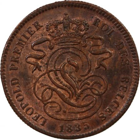 Belgique BELGIQUE  LEOPOLD Ier - 2 CENTIMES 1835