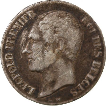 Belgique BELGIQUE  LEOPOLD Ier - 20 CENTIMES ARGENT 1858