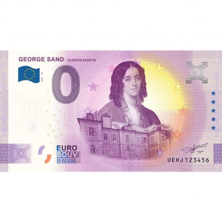 Billet 0 Euro Souvenir - George Sand - France 2021