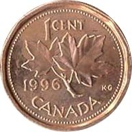 Canada 1 Cent Feuilles d\'Erable 1993