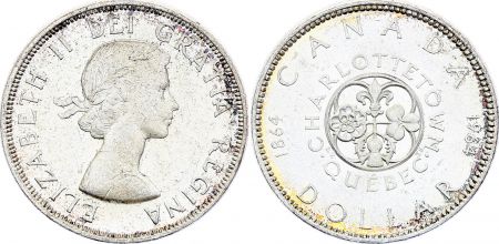 Canada 1 Dollar,  Elisabeth II - 1964