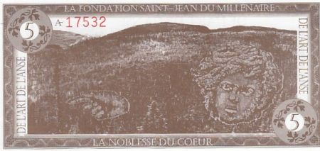 Canada 5 - Royaume de l\'Anse Saint-Jean - Sans valeur légale - 1999