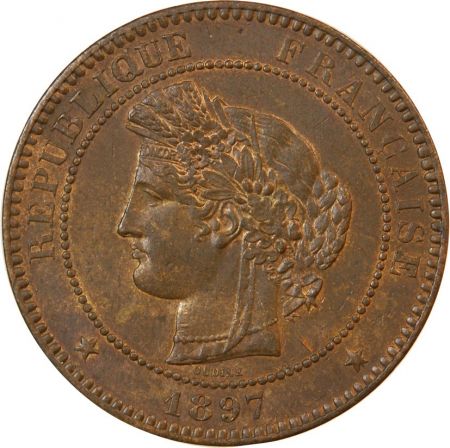 CERES - 10 CENTIMES 1897 A PARIS - Variété Torche