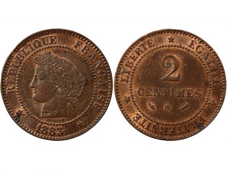 CERES - 2 CENTIMES 1883 A PARIS