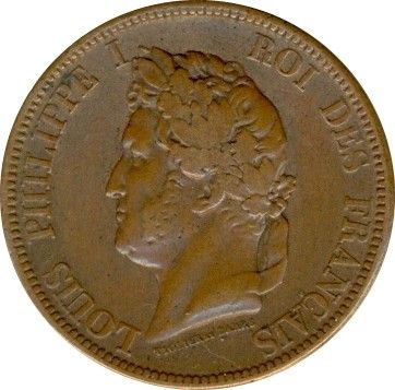 Colonies Françaises 10 Centimes Louis-Philippe I - 1839 A Paris