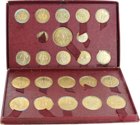 Colonies Françaises Coffret de 23 essais - Union Française pour les colonies - 1948-1949 Paris