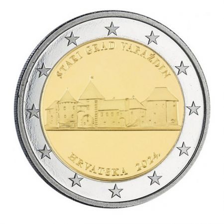 Croatie Château de Varadin - 2 Euros Commémo. 2024