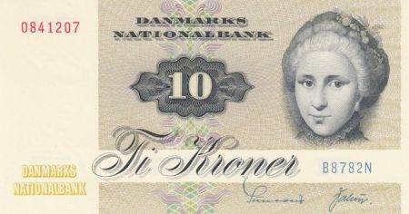 Danemark 10 Kroner C. S. Kirchhoff - Canard - 1978 Série B8 - p.Neuf - P.48