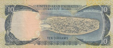 Emirats Arabes Unis 10 dirhams - Chameau - Al-Qiwain - 1973