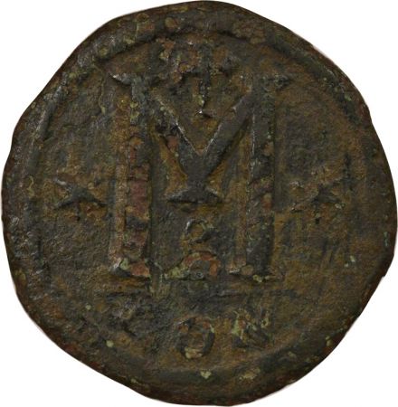 Empire Byzantin Anastase Ier - Follis, 3e Période - 498 / 518 Constantinople