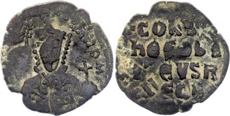 Empire Byzantin Constantin VII - Follis, Classe 5, Seul - 945 / 950 Constantinople