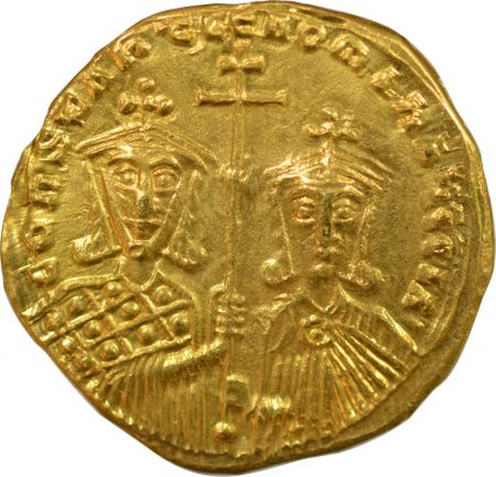 Empire Byzantin Constantin VII, Romain II - Solidus Or, 945-959 Constantinople