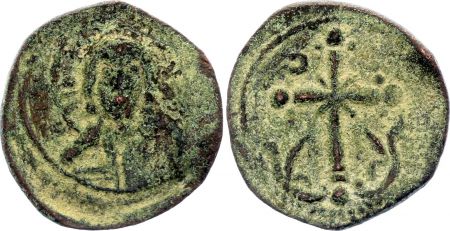 Empire Byzantin Nicéphore III - Follis, Anonyme, Classe I - 1078 / 1081 Constantinople