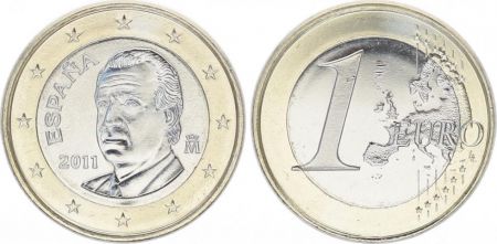 Espagne 1 Euro Juan Carlos I - 2011