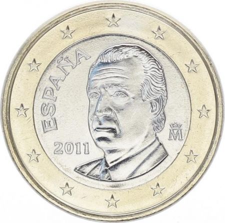 Espagne 1 Euro Juan Carlos I - 2011