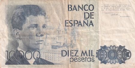 Espagne 10000 Pesetas - Juan Carlos - Prince Felipe - 1985