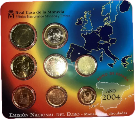 Espagne Coffret BU Euro 2004