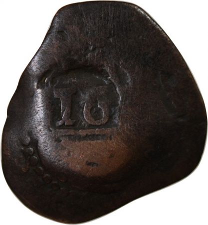 Espagne ESPAGNE, PHILIPPE IV - RESELLO, 4 MARAVEDIS 1654-1655 GRENADE