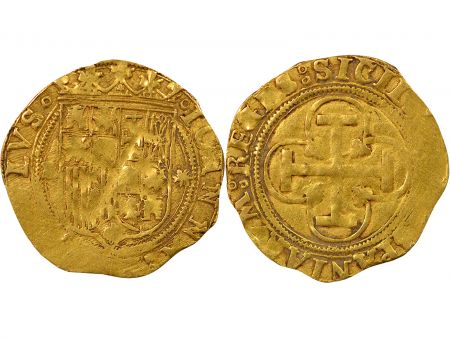 Espagne Jeanne & Charles Quint - Escudo Or - 1516 / 1556 S Séville