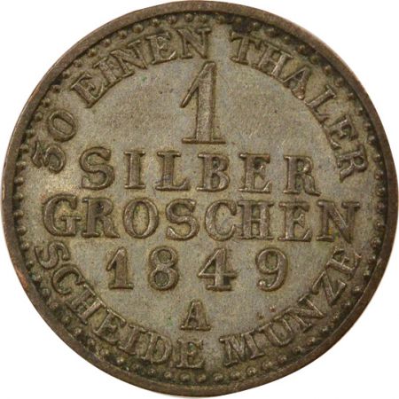 Etats Allemands (Prusse) Frédéric-Guillaume IV - Groschen - 1849