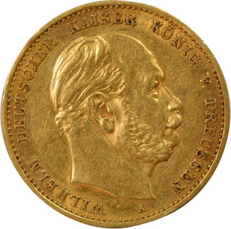 Etats Allemands (Prusse) Guillaume I - 10 Mark Or - 1878 A Berlin