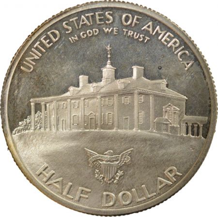 Etats Unis d\'Amérique 1/2 Dollar Argent BE, George Washington - 1892 S San Francisco