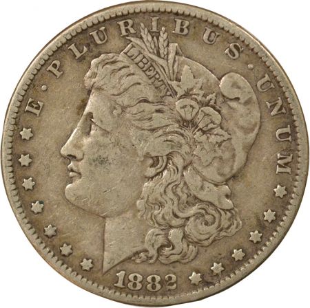 Etats Unis d\'Amérique Dollar Argent, Morgan - 1882 Philadelphie