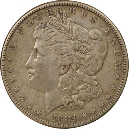 Etats Unis d\'Amérique Dollar Argent, Morgan - 1884 Philadelphie