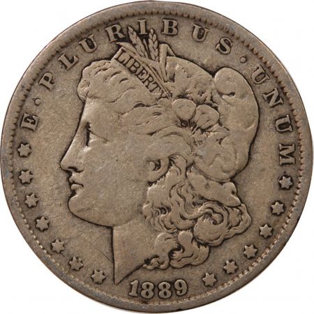 Etats Unis d\'Amérique USA - MORGAN DOLLAR ARGENT 1889 NEW ORLEANS