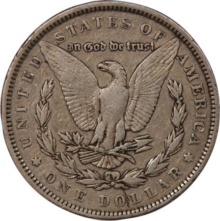 Etats Unis d\'Amérique USA - MORGAN DOLLAR ARGENT 1890 PHILADELPHIE