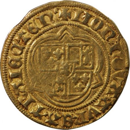 ÉVÊCHÉ D\'UTRECHT  DAVID DE BOURGOGNE - FLORIN D\'OR 1456 / 1496