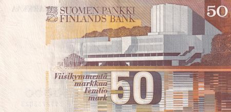 Finlande 50 Markkaa- Alvar Aalto (1898-1976) - 1986  - 3106568182