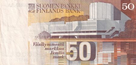 Finlande 50 Markkaa- Alvar Aalto (1898-1976) - 1986  - 3121280750