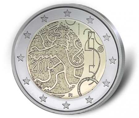 Finlande Création de la Rahapaja - 2 Euros Commémo. 2010