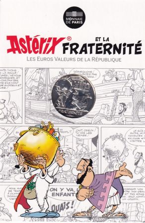 France - Monnaie de Paris 10 Euros Argent - Astérix et Obélix - Fraternité - Astérix aux Jeux Olympiques - 2015