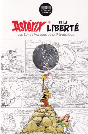 France - Monnaie de Paris 10 Euros Argent - Astérix et Obélix - Liberté - La Grande Traversée  - 2015