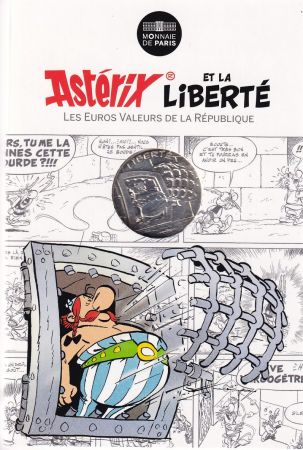 France - Monnaie de Paris 10 Euros Argent - Astérix et Obélix - Liberté - La Serpe d\'Or  - 2015