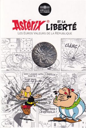 France - Monnaie de Paris 10 Euros Argent - Astérix et Obélix - Liberté - Le Tour de Gaule d\'Astérix - 2015