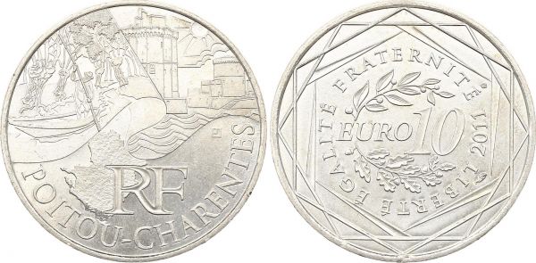 10 Euro Argent France 2022 - Le Partage