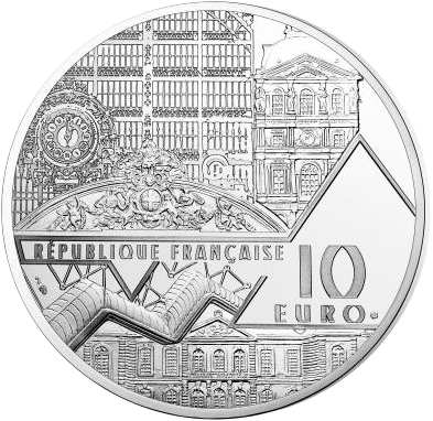 France - Monnaie de Paris 10 Euros Argent BE - Bal du Moulin de la Galette - 2018