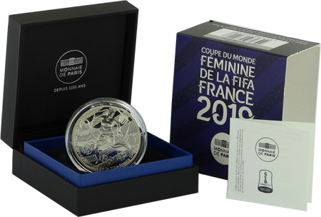 France - Monnaie de Paris 10 Euros Argent BE - Coupe du Monde Féminine FIFA - Amérique - 2019