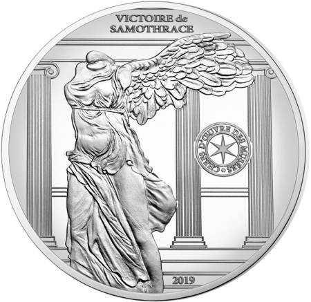 France - Monnaie de Paris 10 Euros Argent BE - Victoire de Samothrace - 2019