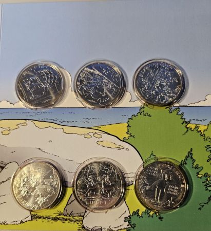 France - Monnaie de Paris Coffret Asterix 2015 - 24 X 10 Euros et 2 x 50 Euros -  Argent