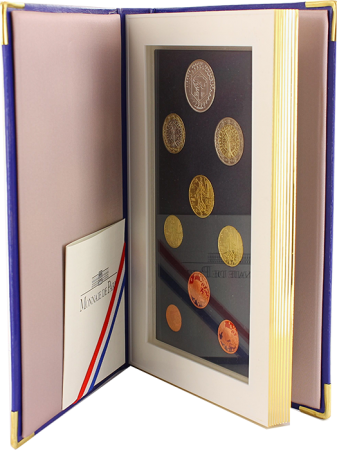 France - Monnaie de Paris Coffret BE Euro 2005 avec 5  Arbre de Vie - Panthéon