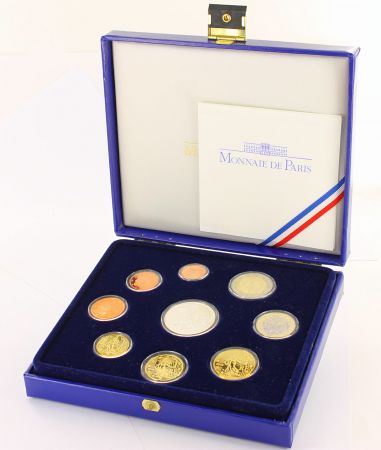 France - Monnaie de Paris Coffret BE Euro 2008 sans fourreau