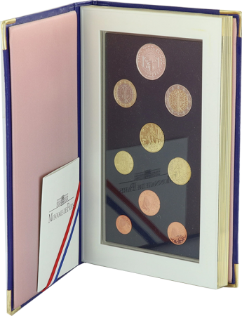 France - Monnaie de Paris Coffret de 9 Pièces Euro sans fourreau 2006 - BE